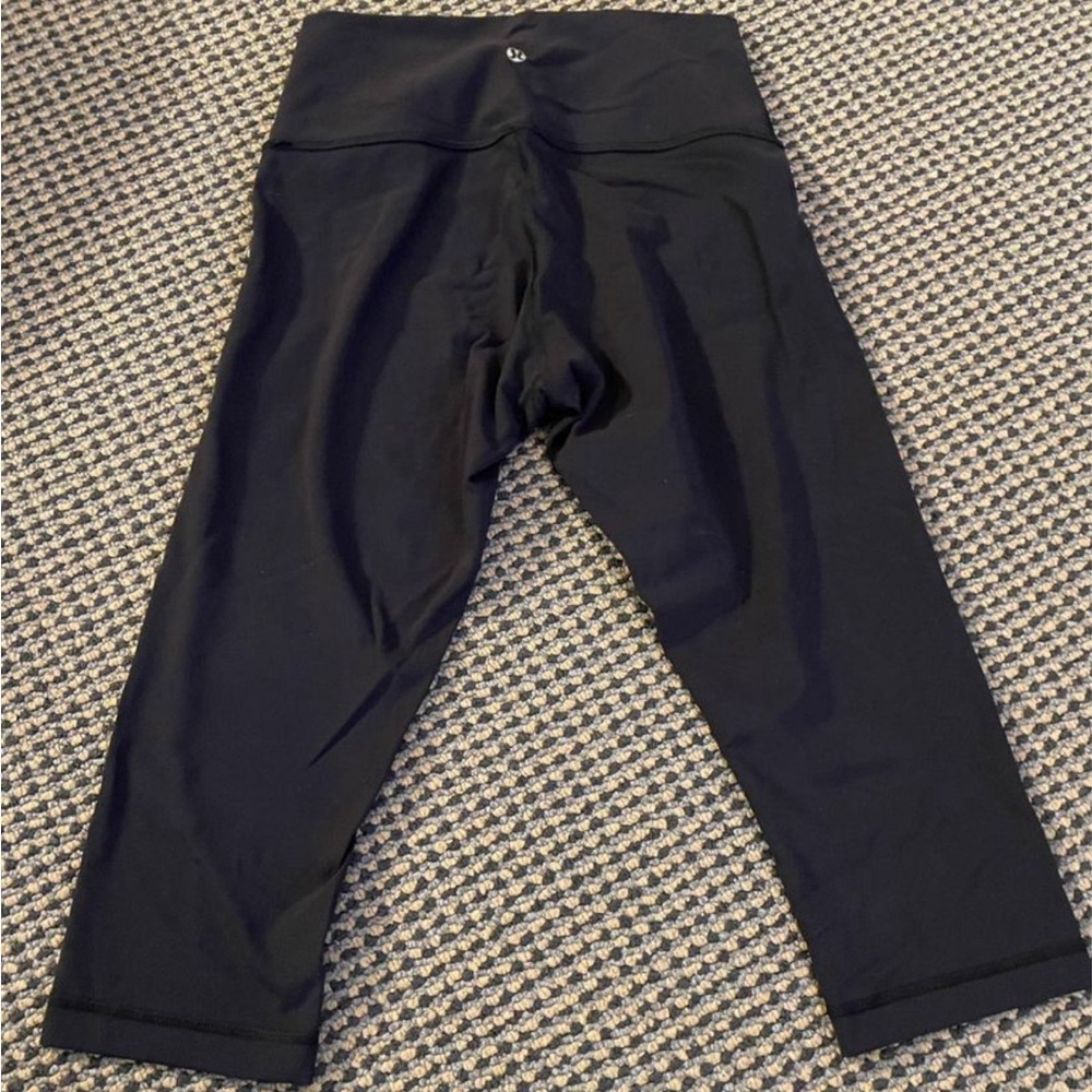 Lululemon Align Crop Size 6 Black